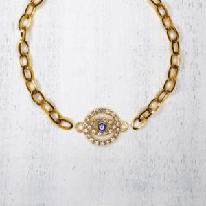 Evil Eye kerek charmok