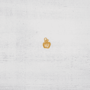 Alma aranyszínű charm