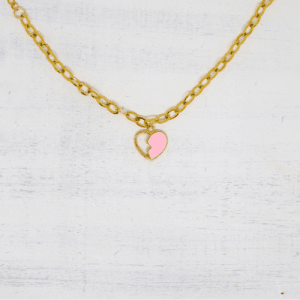 Szív összetörve charm