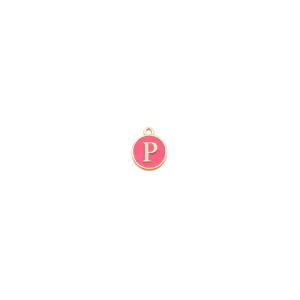 p pink charm arany