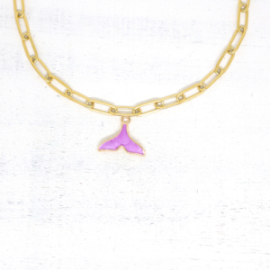 Bálna farok charm