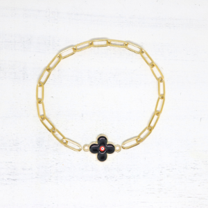 Evil Eye virág formájú charmok