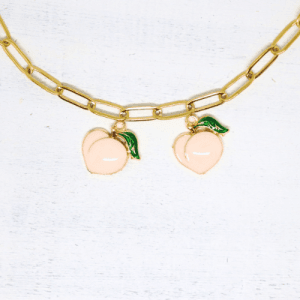 Barack zománcos charm