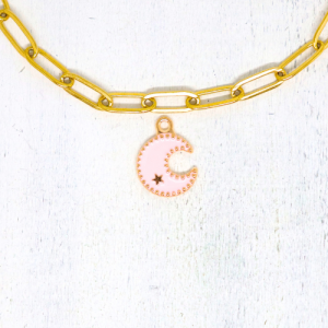 Charm nyaklánc/karkötő - Charmshop Budapest - hold charm