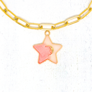 Charm nyaklánc/karkötő - Charmshop Budapest - csillag charm