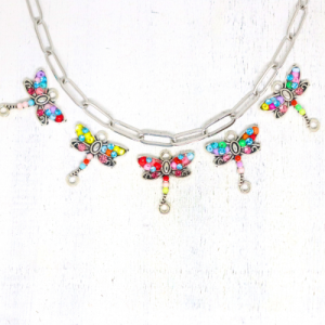 Charm nyaklánc/karkötő - Charmshop Budapest - szitakötő charm