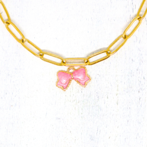 Charm nyaklánc/karkötő - Charmshop Budapest - masni charm