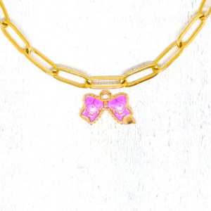 Charm nyaklánc/karkötő - Charmshop Budapest - masni charm