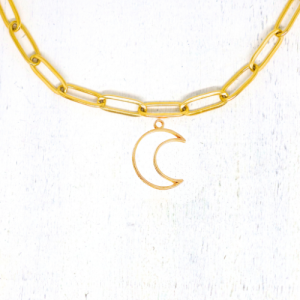 Charm nyaklánc/karkötő - Charmshop Budapest - hold charm