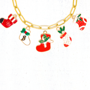 Charm nyaklánc/karkötő - Charmshop Budapest - mikulás csizma charm