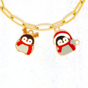 Charm nyaklánc/karkötő - Charmshop Budapest - pingvin charm