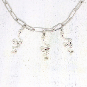 Charm nyaklánc/karkötő - Charmshop Budapest - kígyó charm