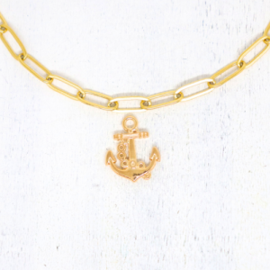 Horgony aranyszínű charmok