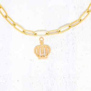 Korona aranyszínű charmok