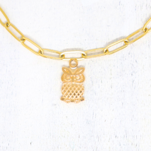 Bagoly aranyszínű charmok