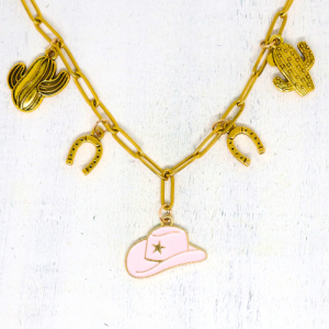 Taylor Swift inspirálta cowgirl charm nyaklánc összeállítás