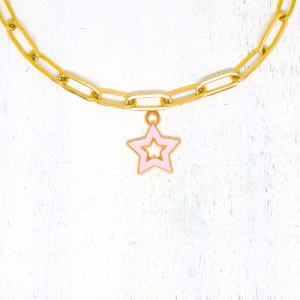 Charm nyaklánc/karkötő - Charmshop Budapest - csillag charm