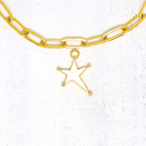 Charm nyaklánc/karkötő - Charmshop Budapest - hullócsillag charm