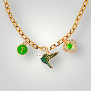 Valentin napi charm karkötő vagy nyaklánc összeállítás 1