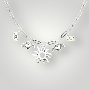 Valentin napi charm karkötő vagy nyaklánc összeállítás 9