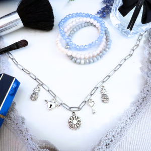 Söröskupakos charm nyaklánc buliba