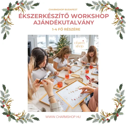 Ékszerkészítő workshop ajándékutalvány 1-4 fő részére